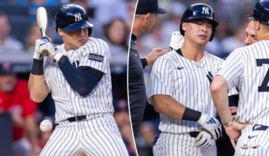 Anthony Volpe exits Yankees' win early with elbow contusion