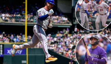Pete Alonso, Mets complete sweep of Rockies with homer-filled win