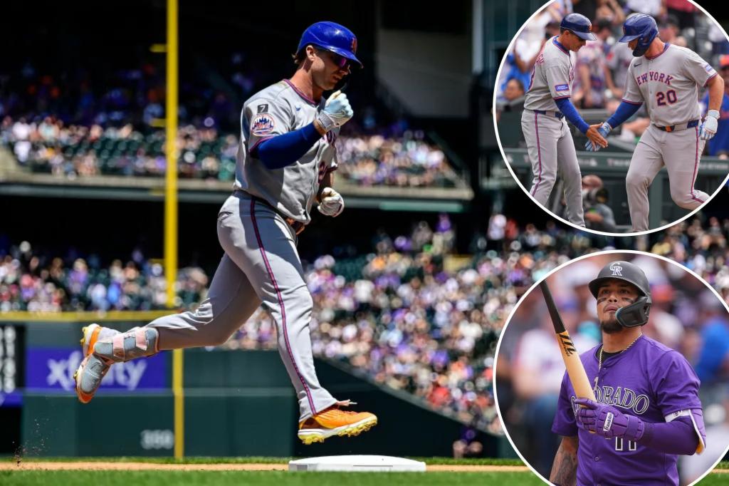 Pete Alonso, Mets complete sweep of Rockies with homer-filled win