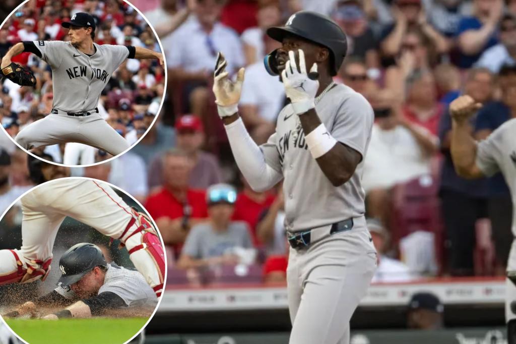 Jazz Chisholm homer, Max Fried gemn help Yankees roll by Reds