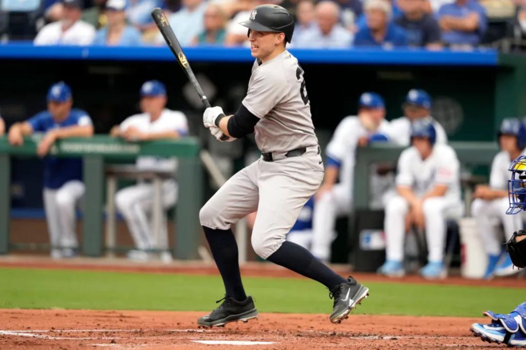 Yankees' Ben Rice could get some starts at catcher