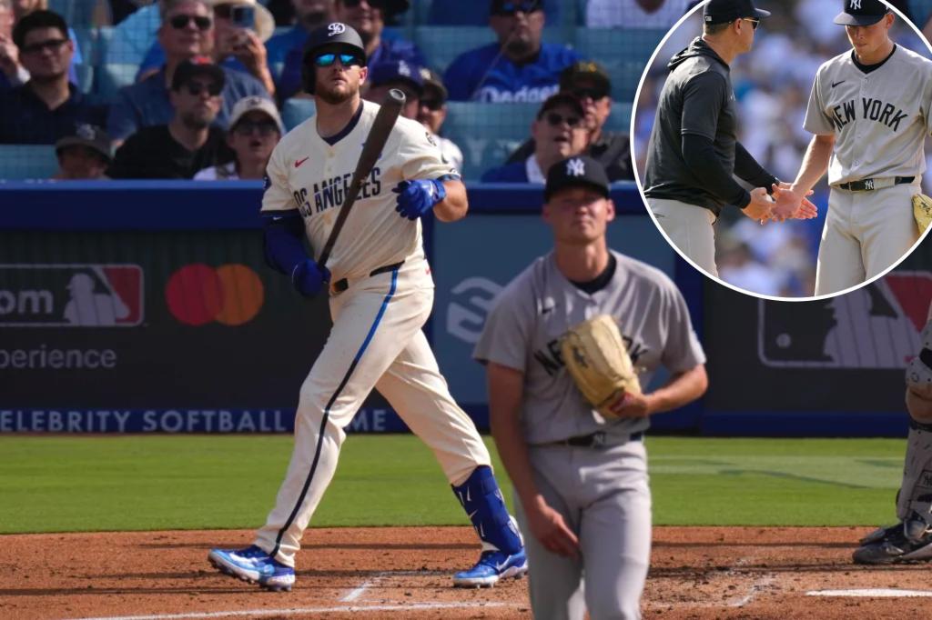 Yankees, Will Warren get completely destroyed by Dodgers