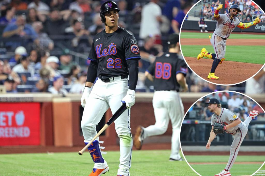 Spiraling Mets keep sinking to new lows with futile loss to Braves