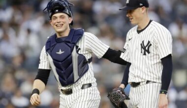 Ben Rice 'pretty comfortable' in first start as catcher for Yankees