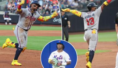 Ronald Acuna Jr. torments Mets after Amazins' send brother Luisangel to minors