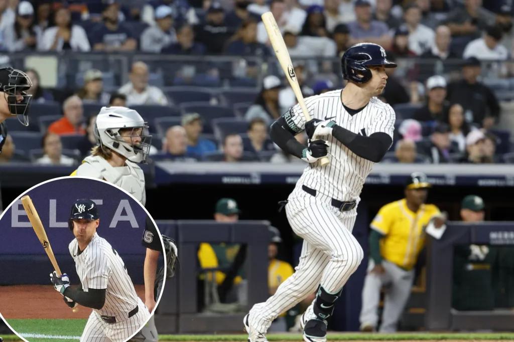 Yankees' Cody Bellinger makes A's pay for intentionally walking Aaron Judge
