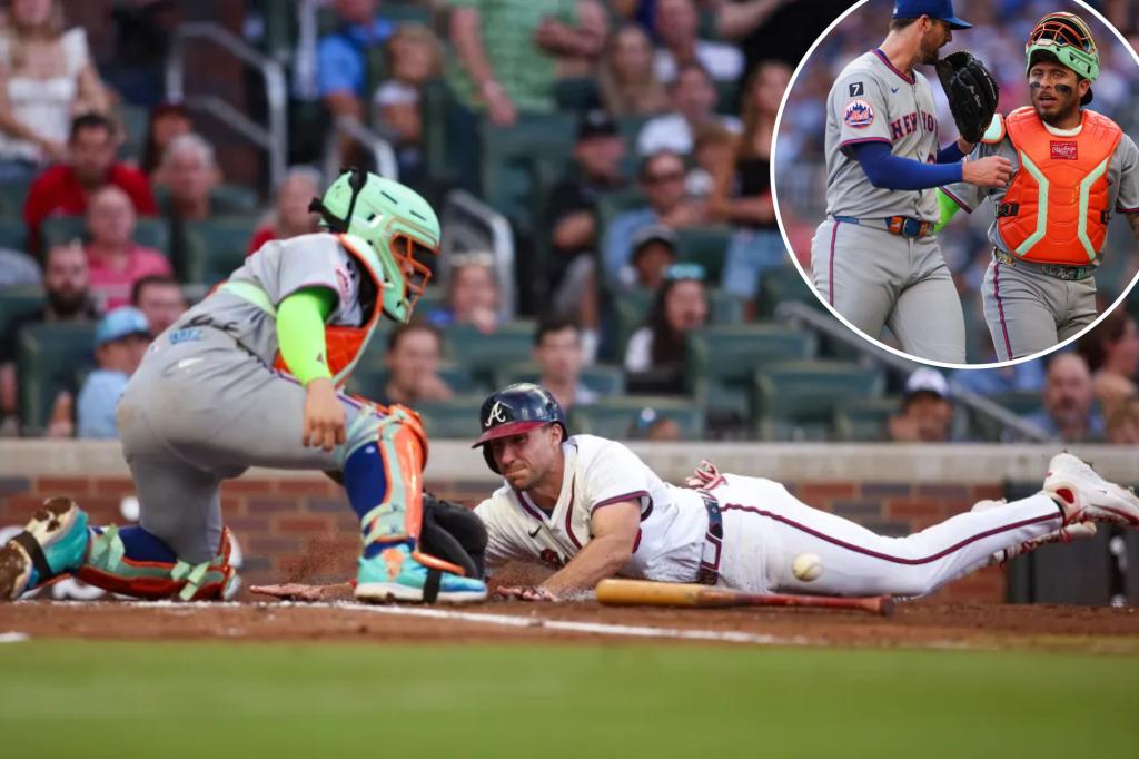 Sputtering Mets ripped by Braves for sixth straight loss