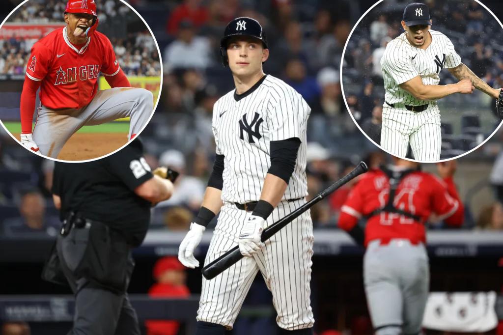 Yankees scoreless streak hits 20 innings in extra-inning loss to Angels