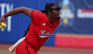 Softball Beats Baseball in College World Series Social Media