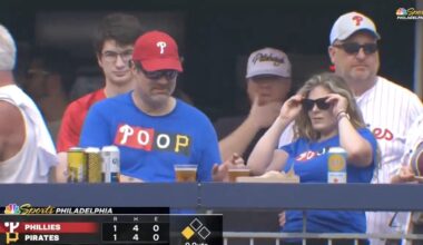 The Phillies-Pirates POOP scorebug lives, at least in t-shirt form