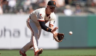 Giants third baseman Matt Chapman to begin rehab in a week