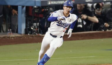 Dodgers' Tommy Edman is day-to-day after tweaking right ankle