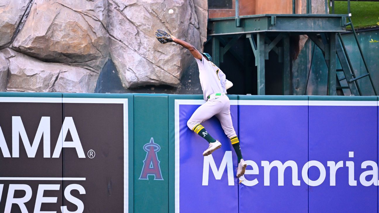 Best MLB catches of 2025 rankings: Denzel Clarke, Chourio, more