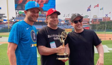 Phillies' Trea Turner hails Emmy for film on his 2023 ovation