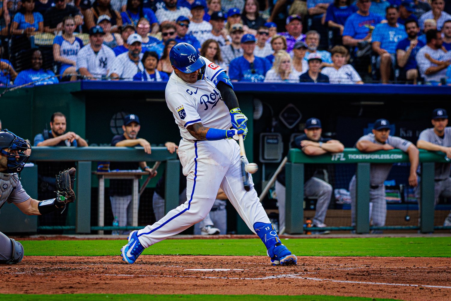Royals take second loss to Yankees Wednesday night