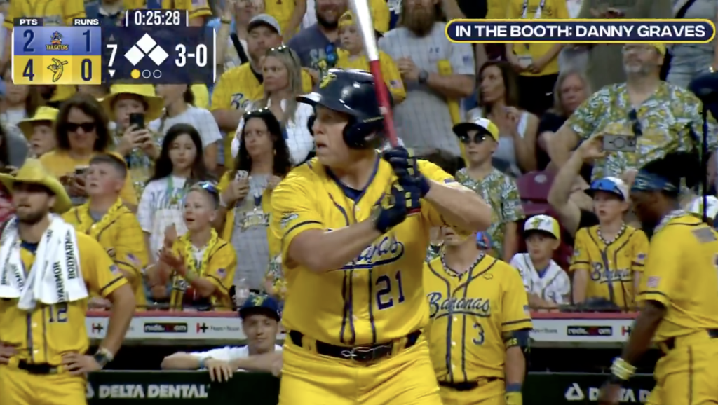 Sean Casey tore hamstring in Savannah Bananas cameo