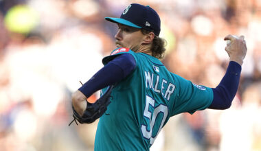 Seattle Mariners Bryce Miller...