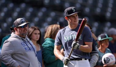 Seattle Mariners prospect Colt Emerson...