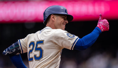 Seattle Mariners Dylan Moore...