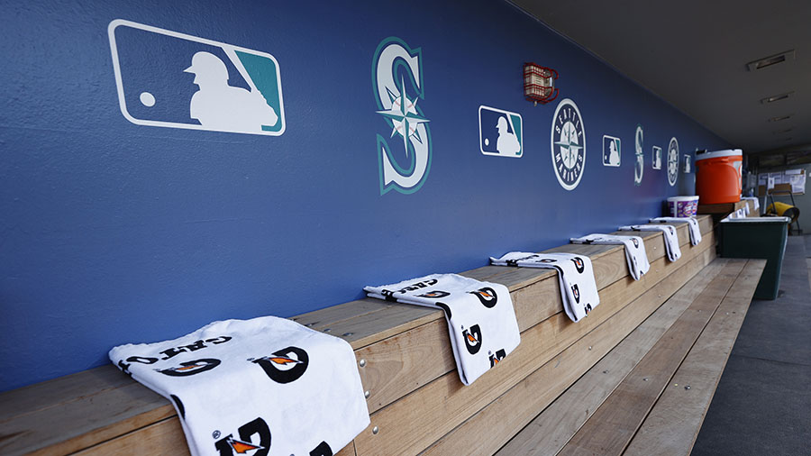 Seattle Mariners general dugout...