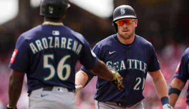 Seattle Mariners Luke Raley Randy Arozarena...
