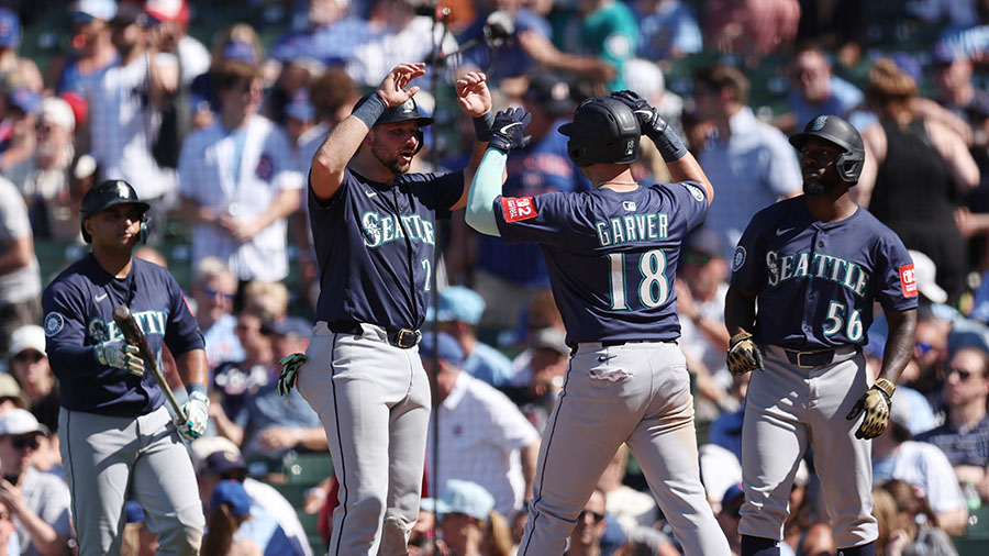 Seattle Mariners Mitch Garver Cal Raleigh...