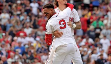 Red Sox come from behind four times, win on Ceddanne Rafaela's walk-off