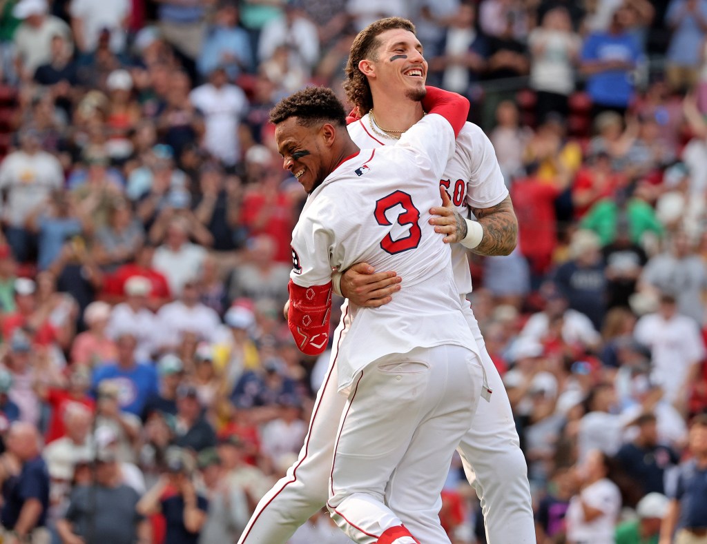 Red Sox come from behind four times, win on Ceddanne Rafaela's walk-off