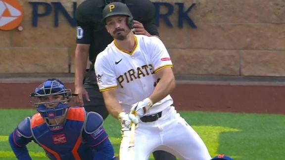 McCutchen and Reynolds hit game-breaking doubles as Pirates pull away for 9-2 win over Mets