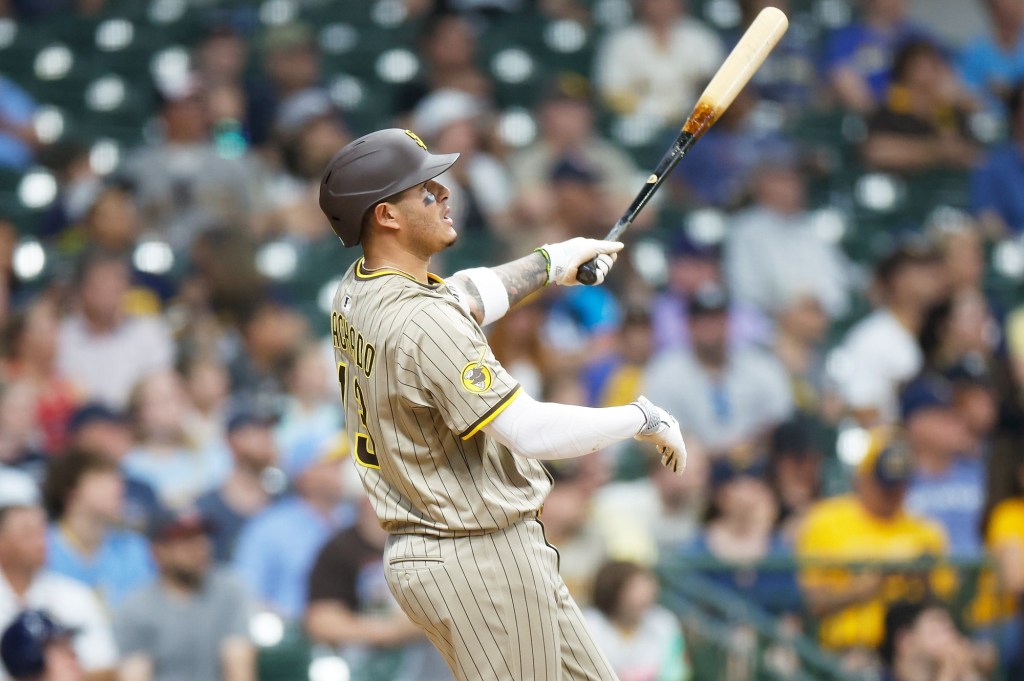 Manny Machado, pitching power Padres to series win over Brewers – San Diego Union-Tribune