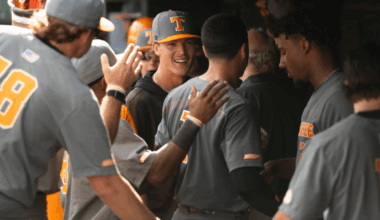 AJ Russell. Credit: Tennessee Athletics