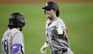 Rockies hit a franchise record-tying 7 homers in 10-6 win over Nationals