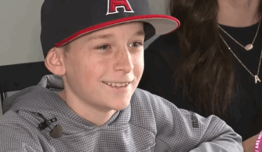 Colston Delk, the 10-year-old Henderson baseball player, has beat cancer