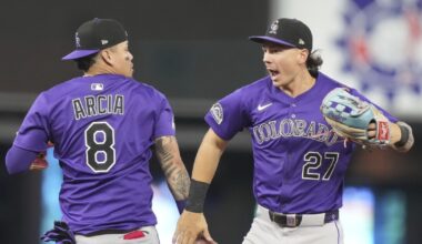 Rockies beat Marlins 3-2, securing a sweep in 1st series win of the season