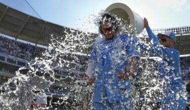 Pasquantino’s big day helps Royals beat Ohtani and Dodgers 9-5.