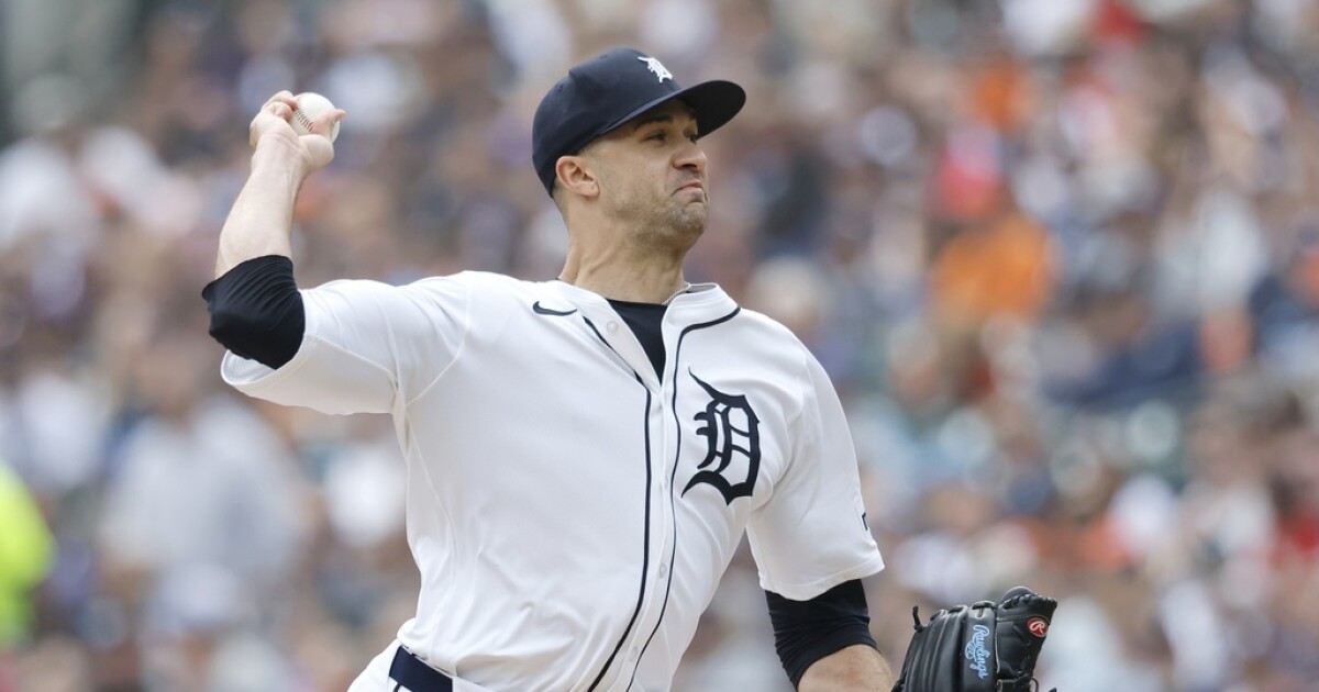 Flaherty shines as Tigers beat Cubs 4-0 in matchup of AL-NL Central leaders