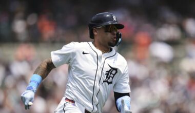 Tigers surrender six runs in final two innings, lose to drop series with Reds