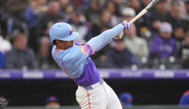 Rockies bring up prospect Ryan Ritter, lines triple in major league debut with family in the stands