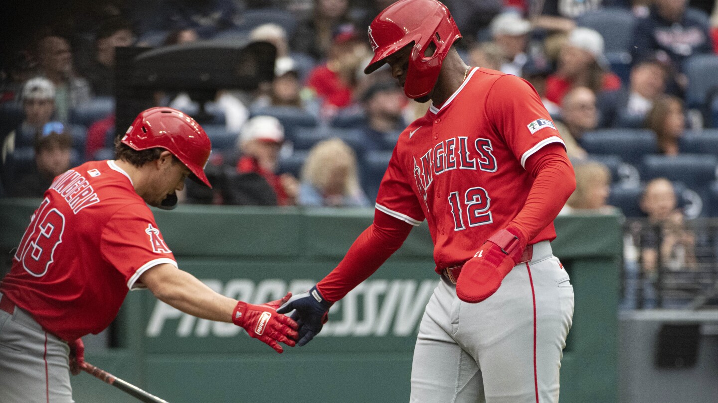 Soriano tosses 6 scoreless innings as Angels beat Guardians 4-1 in Trout's return