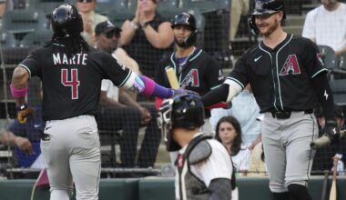 Diamondbacks' Ketel Marte in tears after fan yells comment about late mother