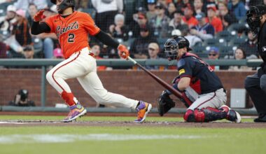Giants beat the slumping Braves 5-4 in 10 innings on a wild pitch