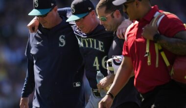 Reds' Elly De La Cruz and Mariners reliever Trent Thornton fall ill while playing in extreme heat