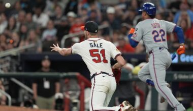 Braves place Chris Sale on injured list with fractured rib