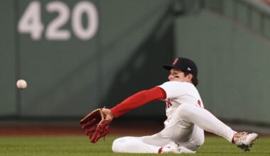 Roman Anthony's first MLB hit and sliding catch lead Red Sox to victory over Rays
