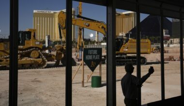 Athletics break ground on $1.75B Las Vegas stadium