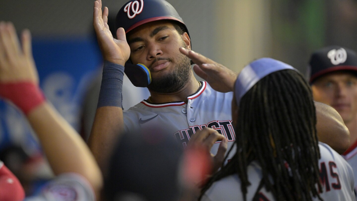 James Wood becomes first since Barry Bonds to be intentionally walked 4 times in a game
