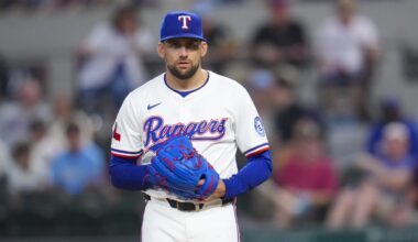 Texas Rangers pitcher Nathan Eovaldi removed after 2 innings because of triceps fatigue