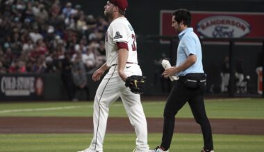Diamondbacks beat Nationals 3-1 but lose starting pitcher Corbin Burnes to possible injury