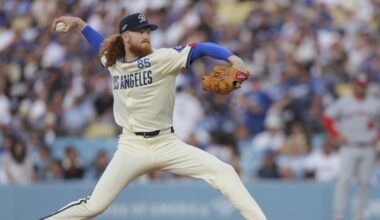 Dodgers pitchers give up five home runs in loss to Nationals
