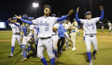 UCLA baseball defeats UC Irvine to advance to NCAA super regionals